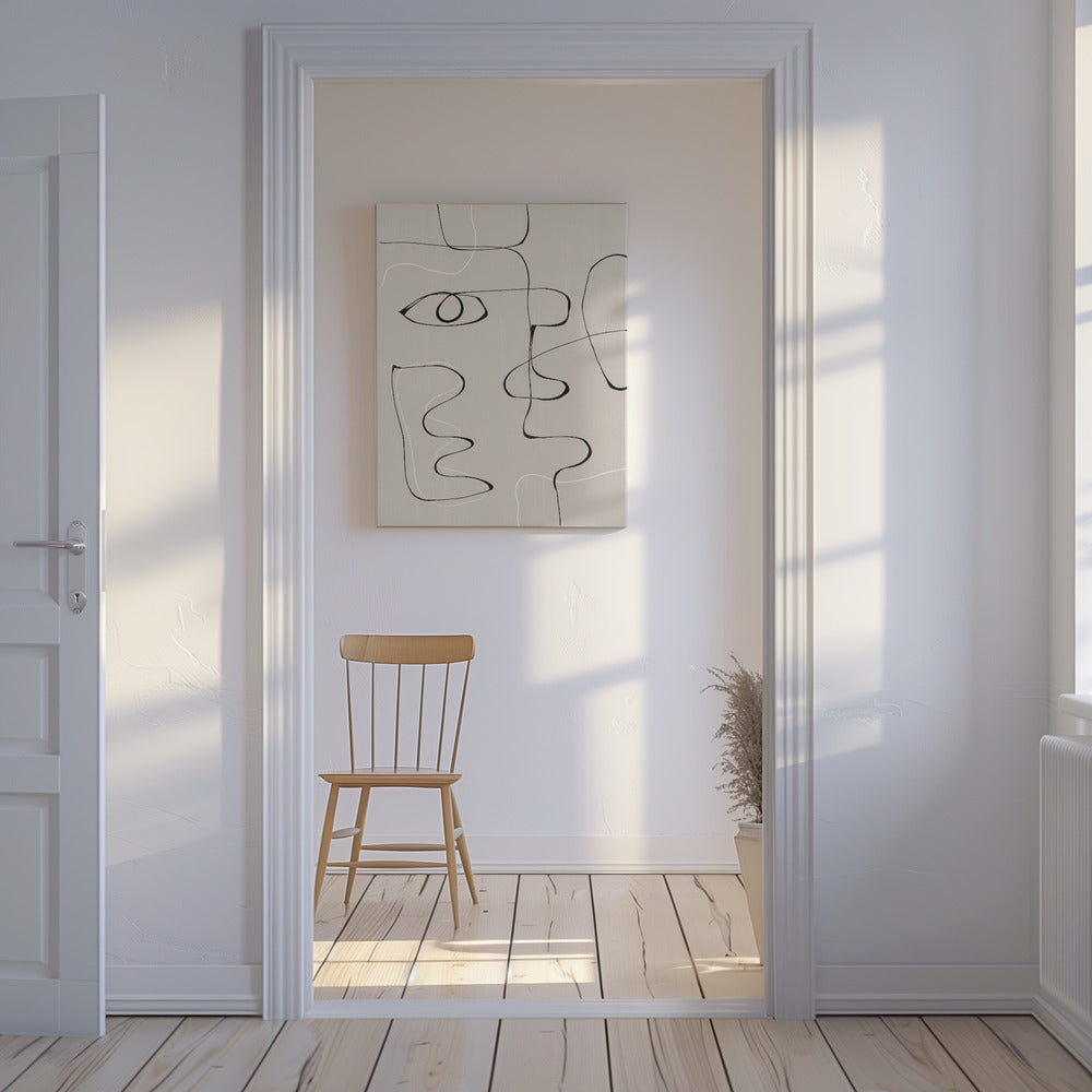 Abstract Face No2. | Canvas