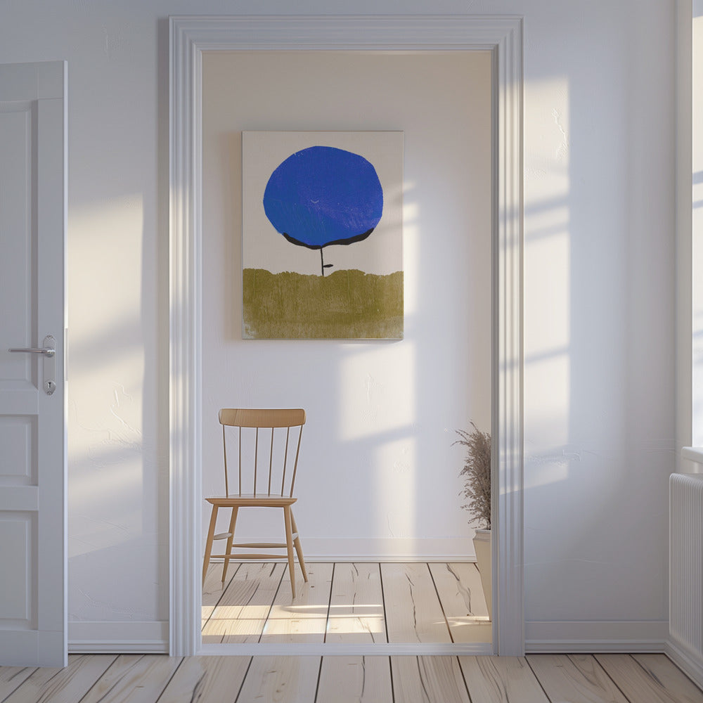 Fiore blu | Stampe su Tela