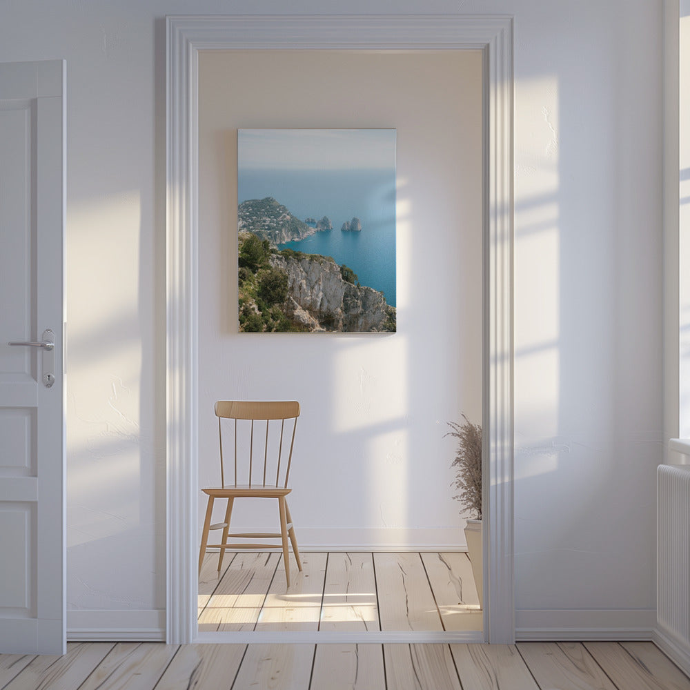 Coast of Capri Italy | Canvas