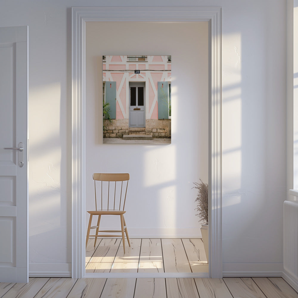 Rue de Cremieux Nummer 30 - Paris | Leinwand-Bilder