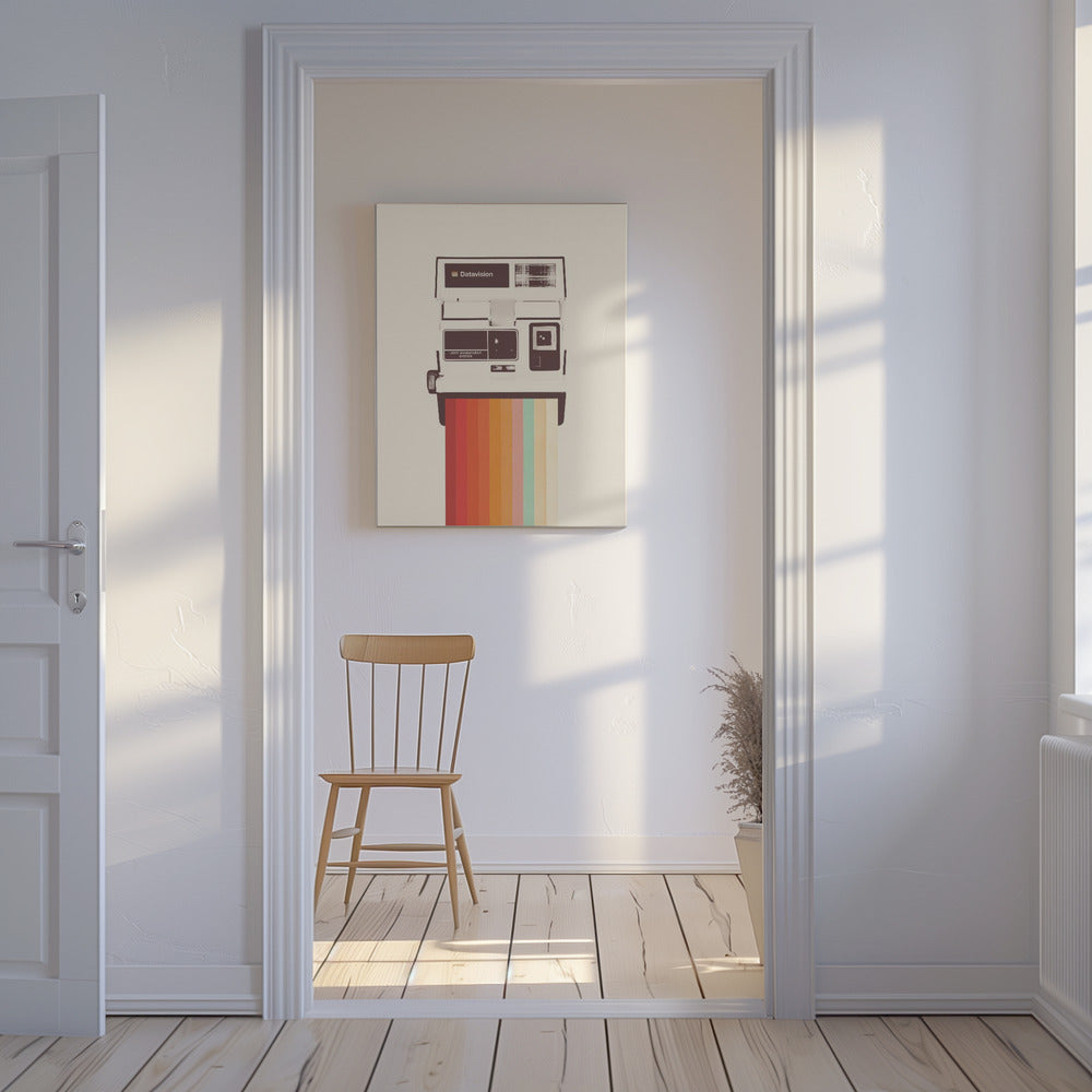 Appareil photo instantané Rainbow | Tableaux sur Toile