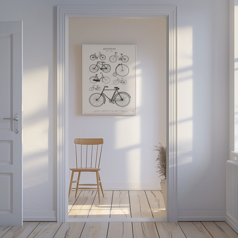 Biciclette | Stampe su Tela