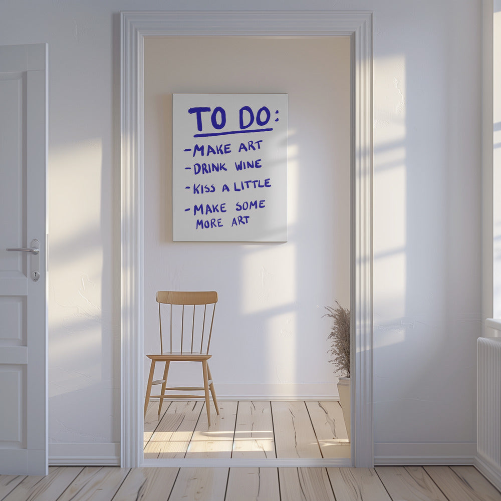 Kreativ to-do-liste | Lærredsbilleder