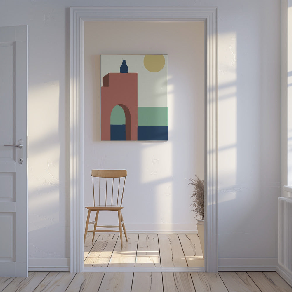 Minimalistyczny design boho nr 1 | Wydruki na łótnie