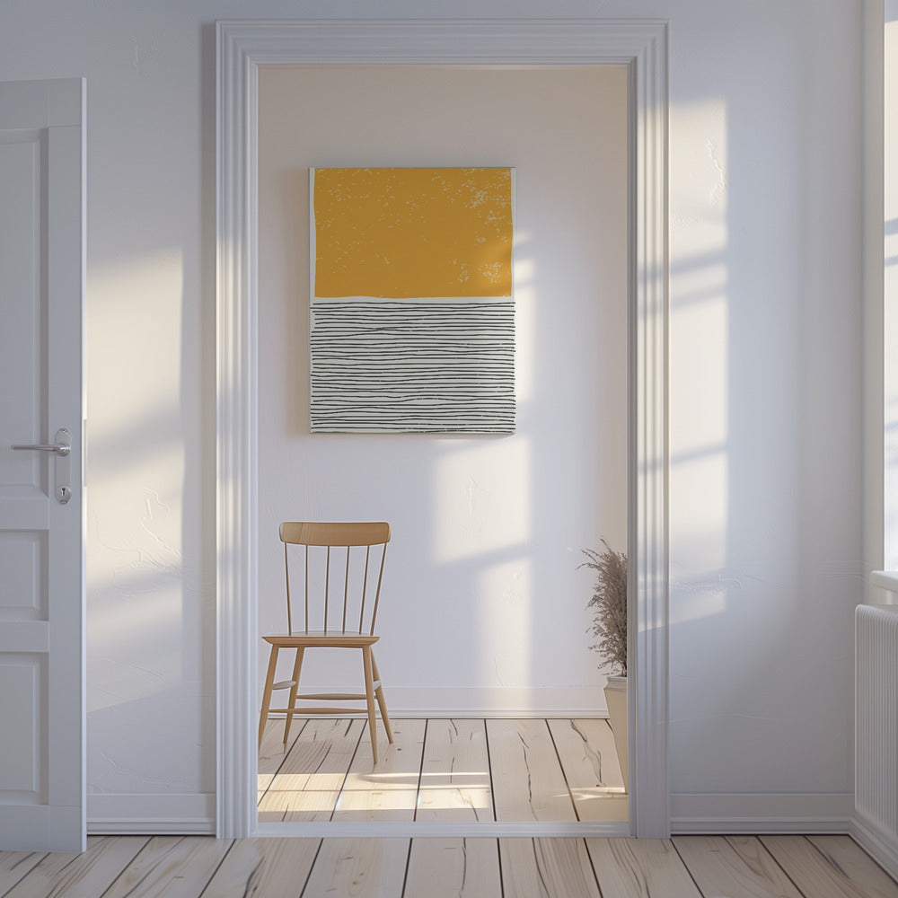 Minimal Yellow | Canvas