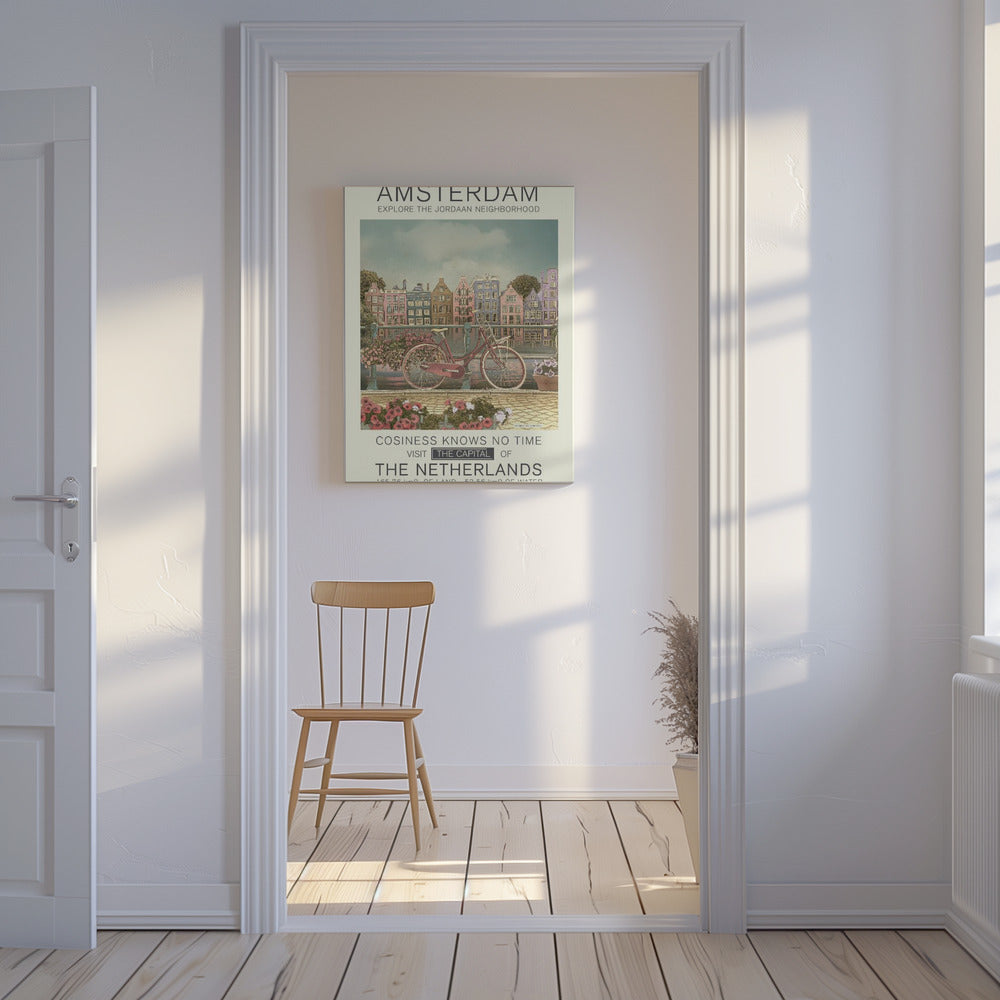 Imprimé Amsterdam | Tableaux sur Toile