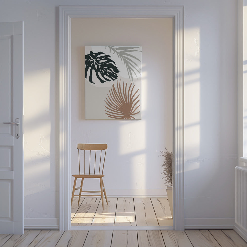 Tropical Leaves No3 | Canvas
