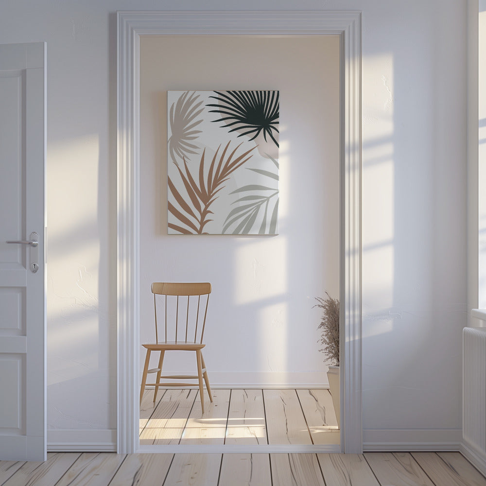 Tropical Leaves No4 | Canvas