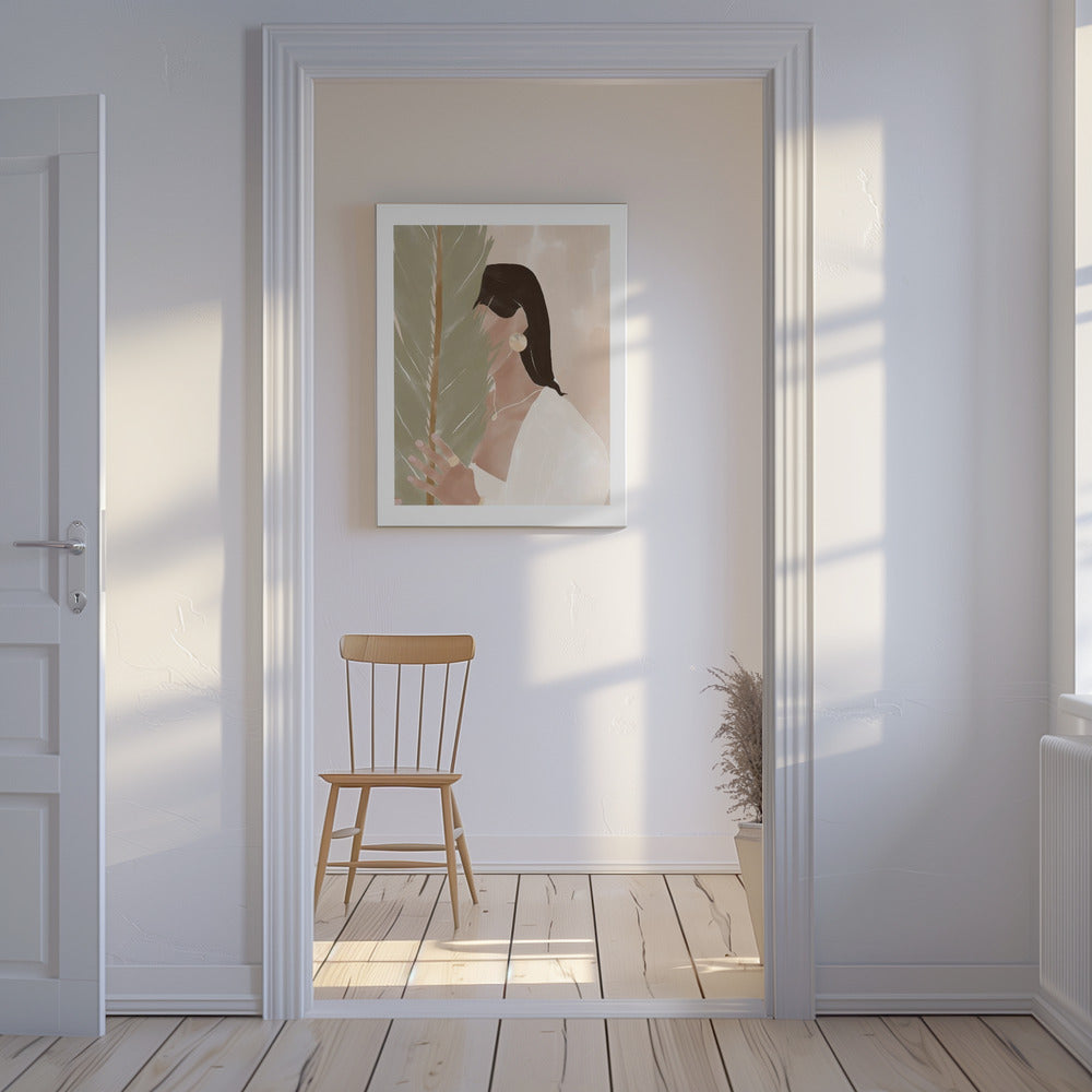 Växtflicka | Canvas