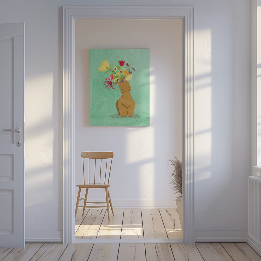 Jag är en vildblomma | Canvas