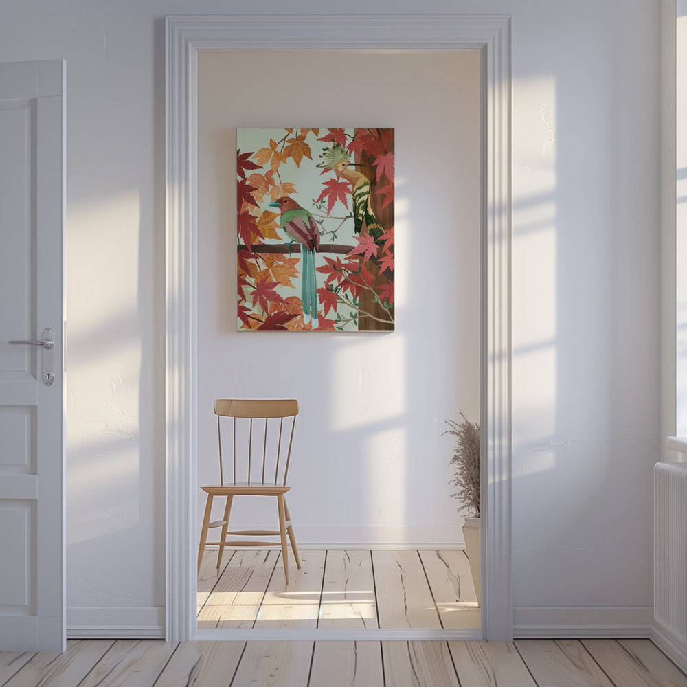 Oiseaux d'automne | Tableaux sur Toile