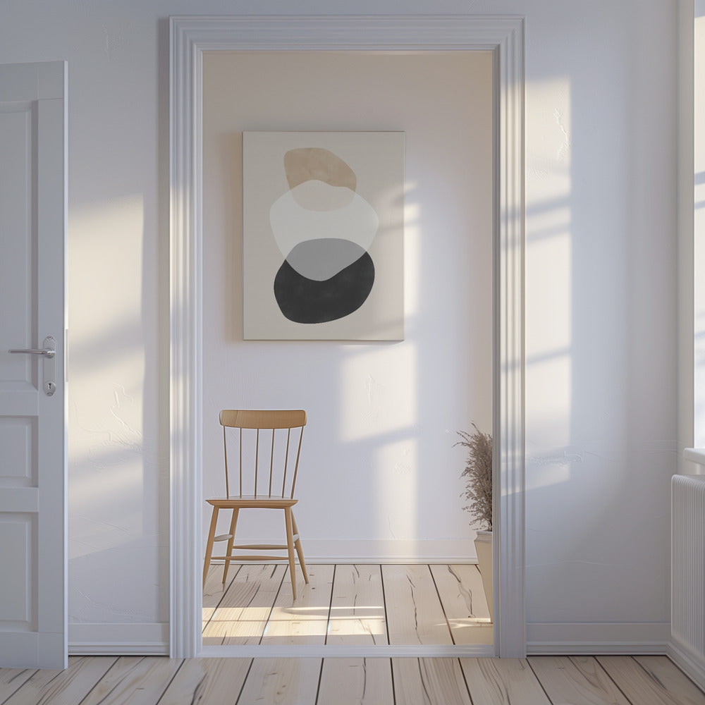 Formes Boho Beiges | Tableaux sur Toile
