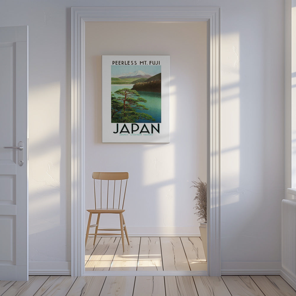 Resor i Japan på 1930-talet Poster Japanska statliga järnvägar | Canvas