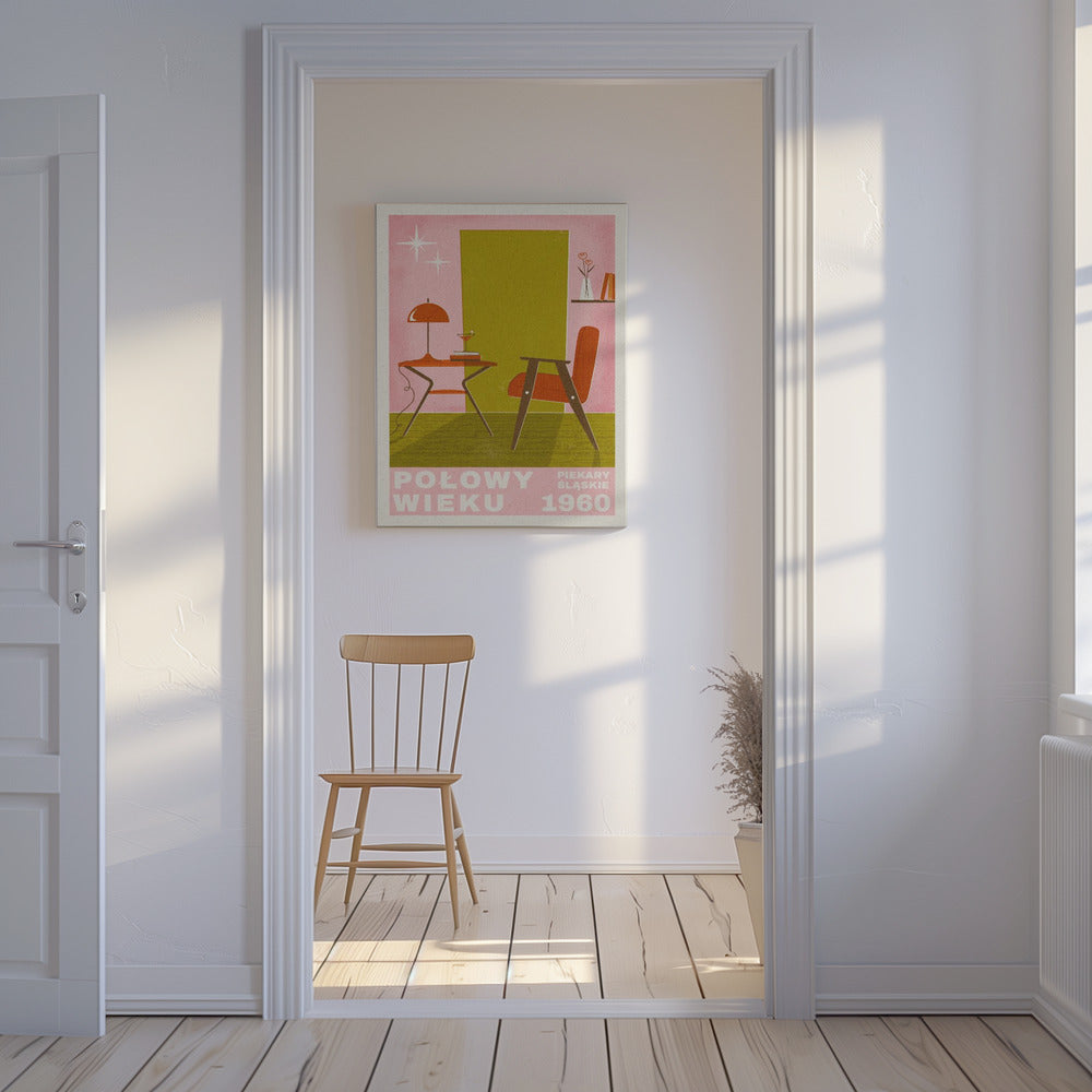 Muebles de mediados de siglo | Impresiones en Lienzo