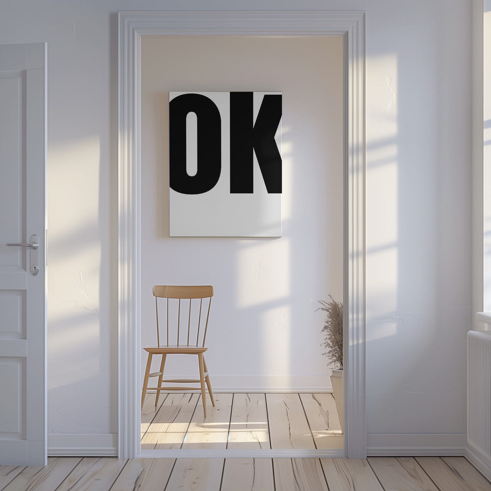 Bold Typography Statement | Canvas
