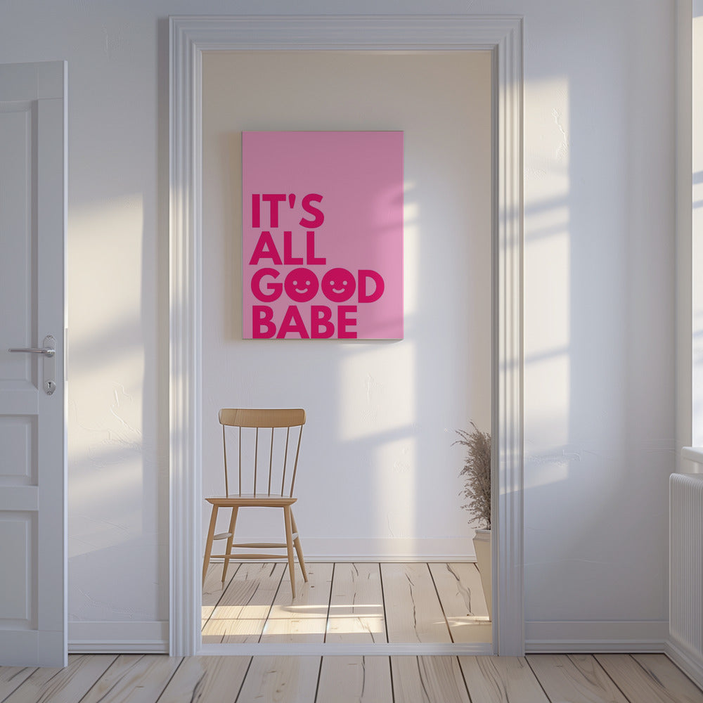Pink Cheer Vibes | Canvas