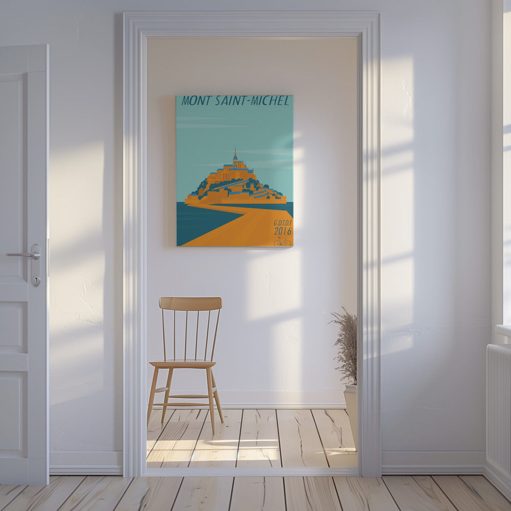 Mont Saint Michel | Tableaux sur Toile