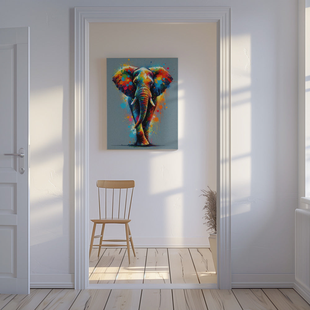 Der Elefant | Leinwand-Bilder