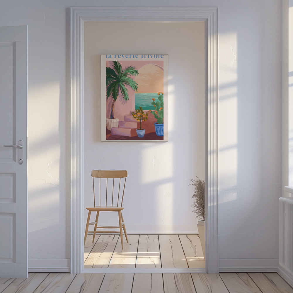 La Rêverie Frivole-Palm | Tableaux sur Toile