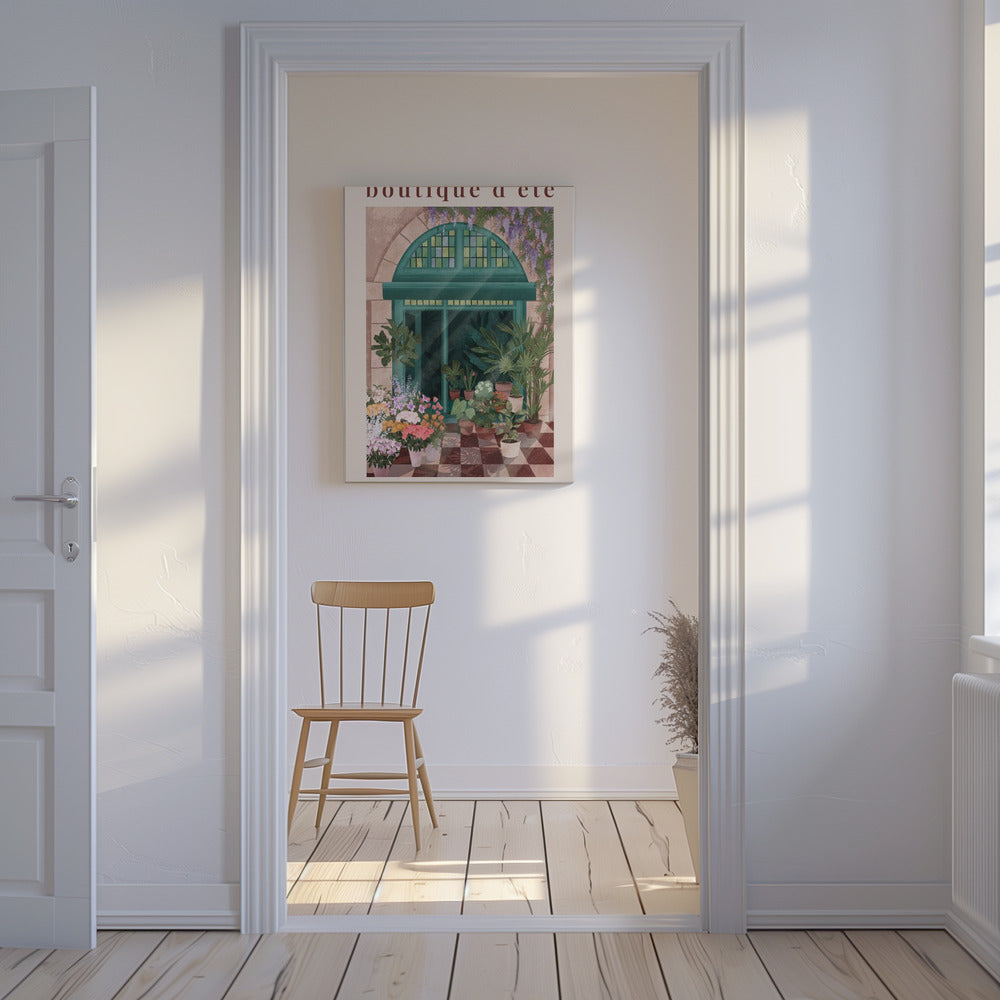 Negozio di fiori francese Poster - Stampe d’Arte | Stampe su Tela