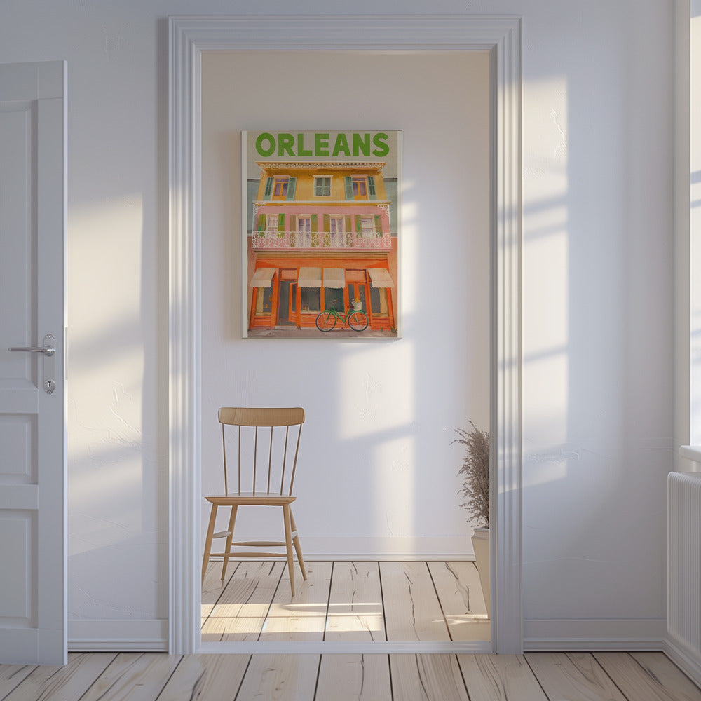 Viajes clásicos de Nueva Orleans, Luisiana Posters  - Impresiones de Arte | Impresiones en Lienzo