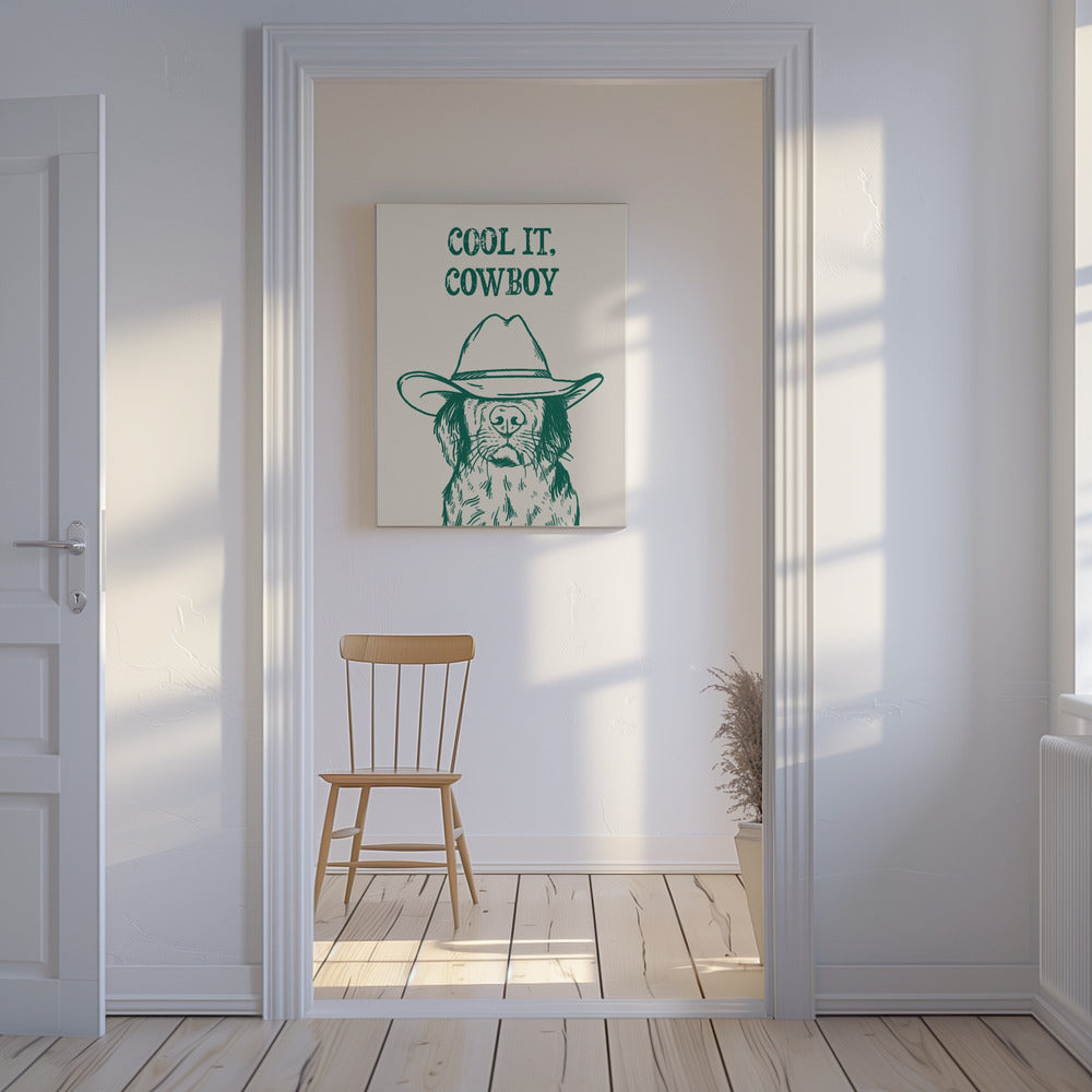 Cool det Cowboygrönt | Canvas