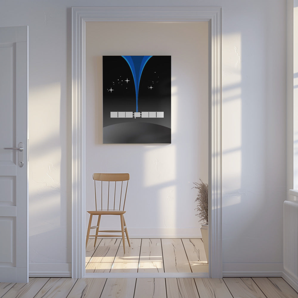 Retro Space Art | Canvas