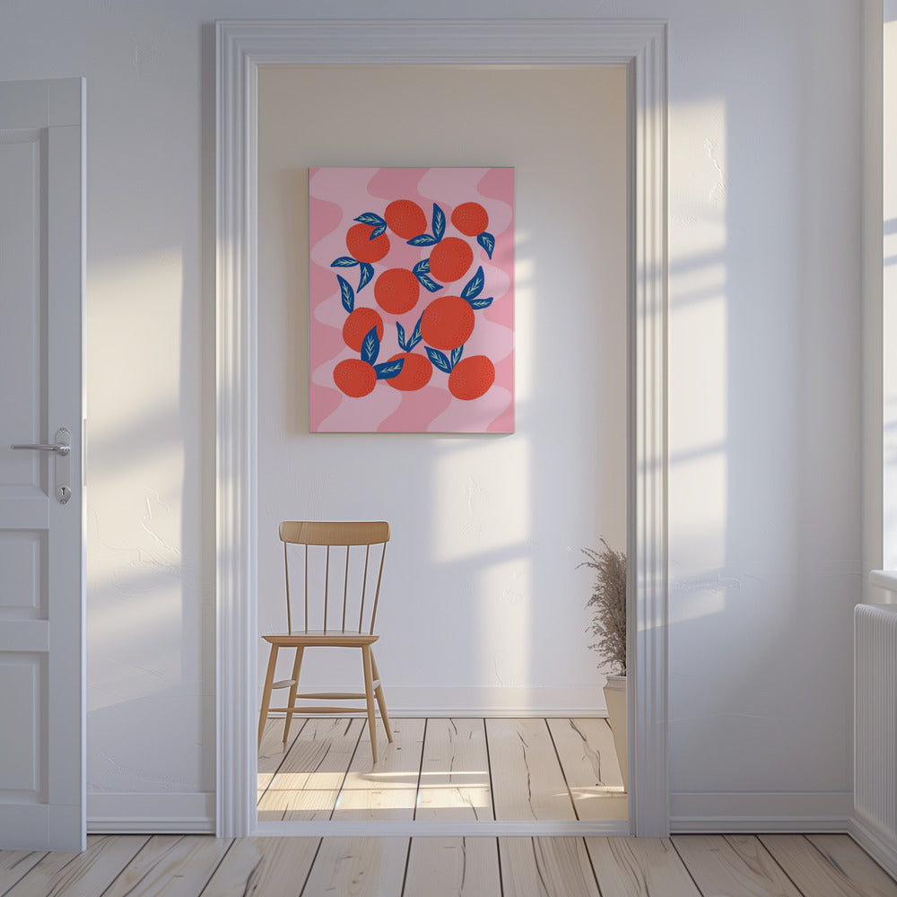 Vibrant Tangerines | Canvas