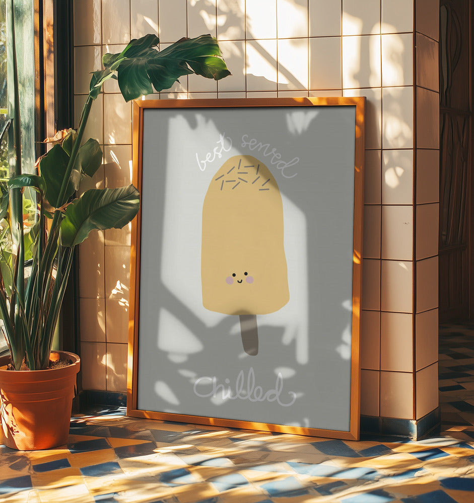 Gekühltes Eis | Poster