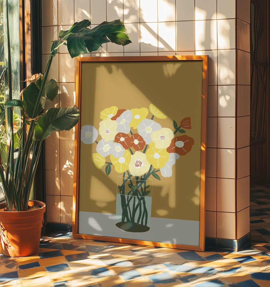 Jarrón de flores | Posters  - Impresiones de Arte