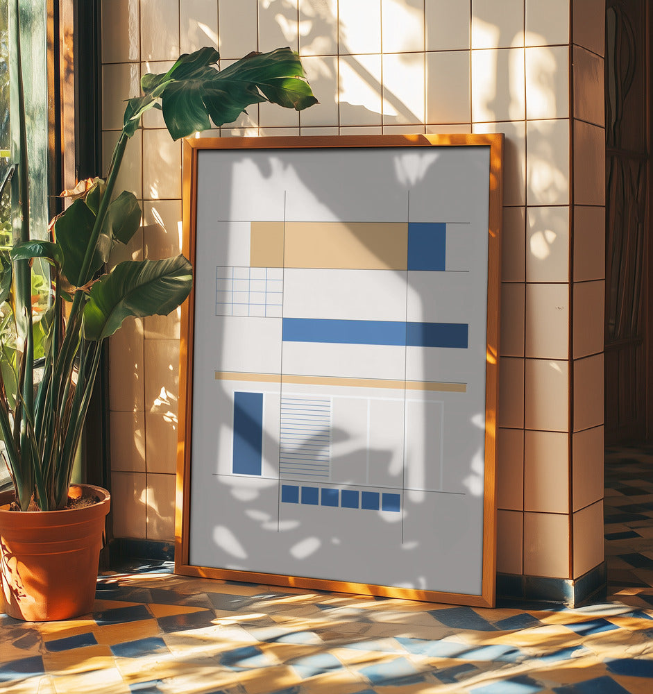 Built in Shapes no. 03 | Poster