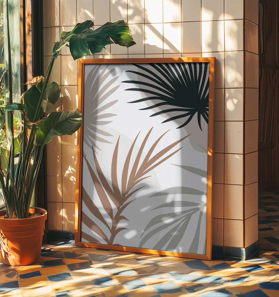 Tropical Leaves No4 | Poster