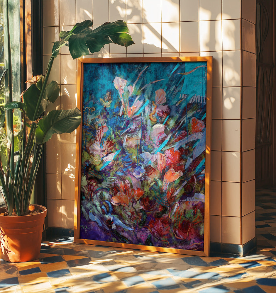 Burst of Blooming Light | Poster