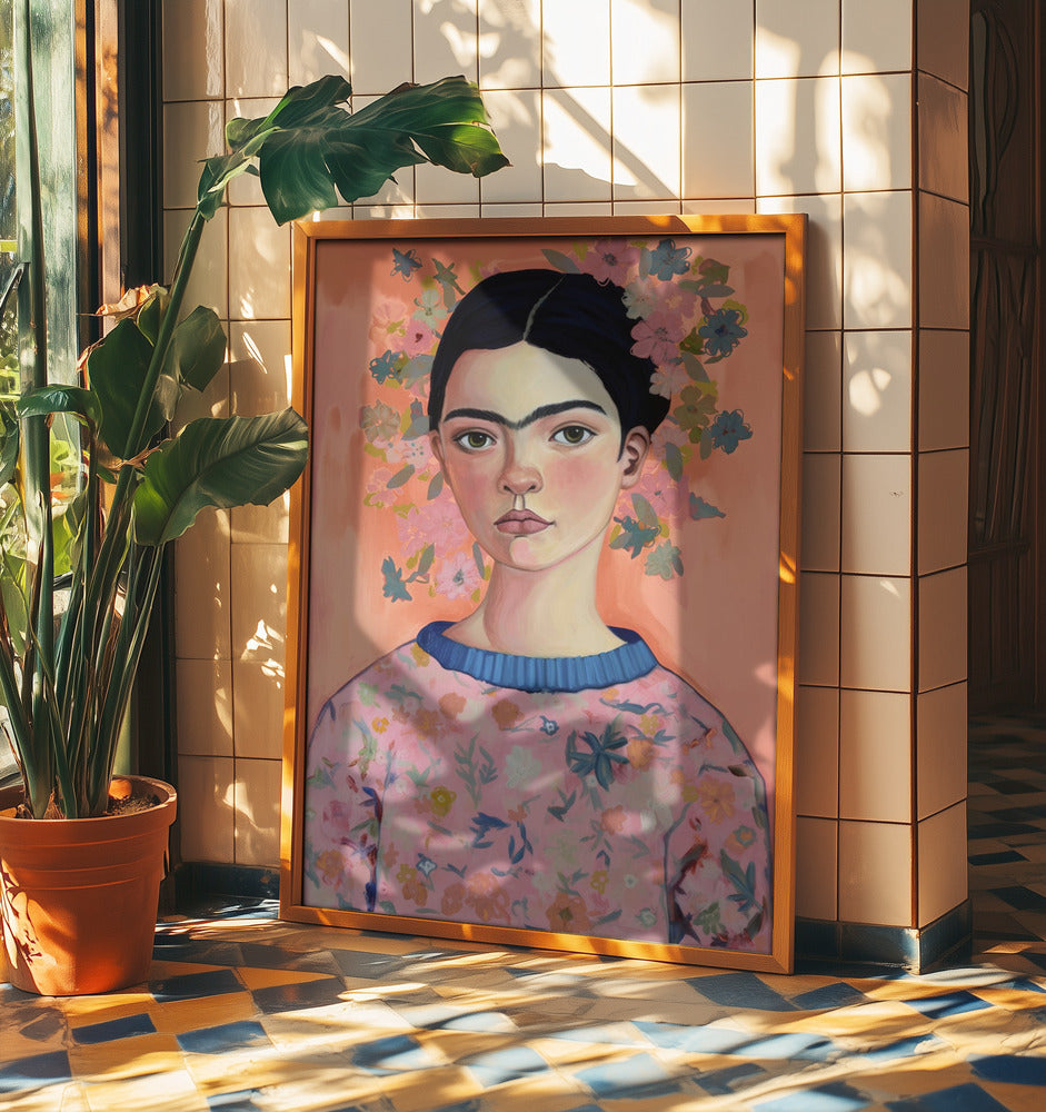 Junge Frida (Peach) | Poster