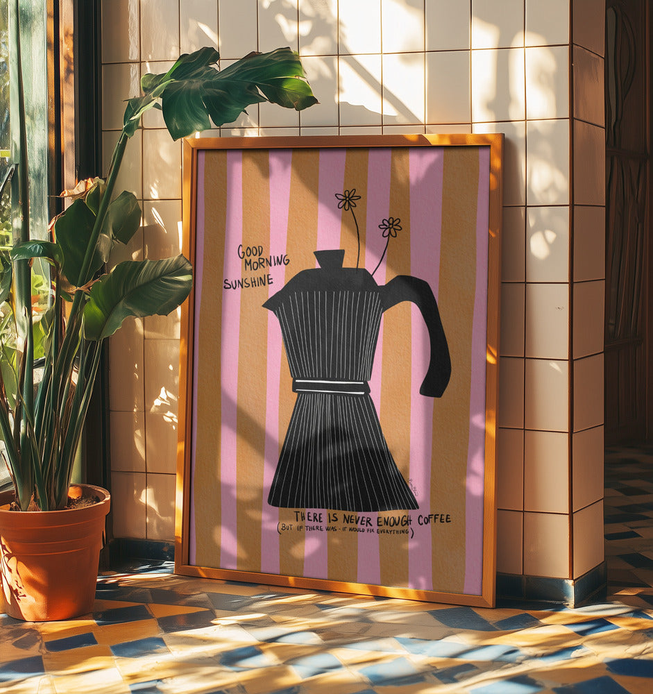 Mocka Coffee Sunshine | Poster
