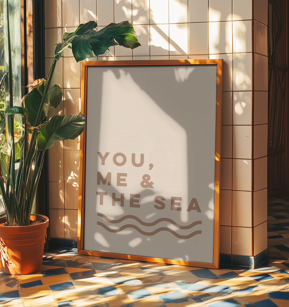 You Me And The Sea (Sand) | Poster