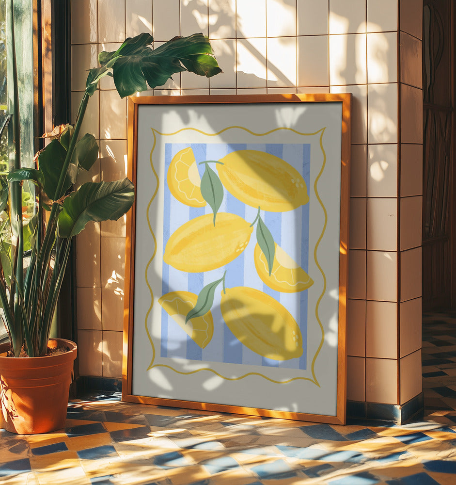 Italiens citroner | Poster