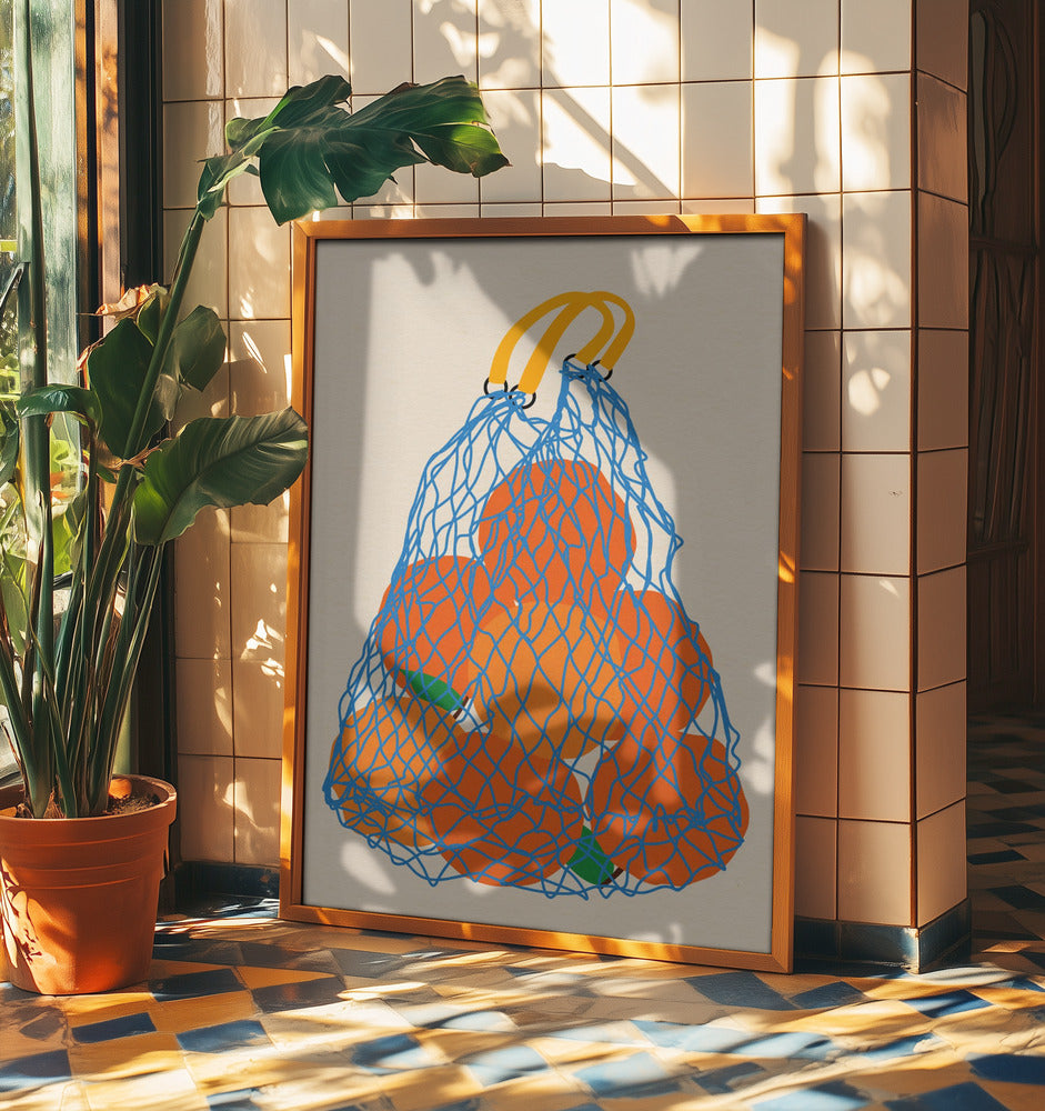 Oranges In a Net Bag Update 24 | Poster