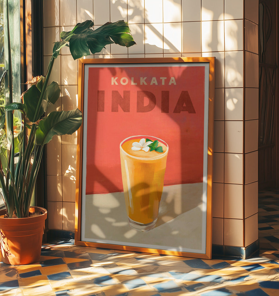 Reseposter Cocktail Kolkata Indien | Poster