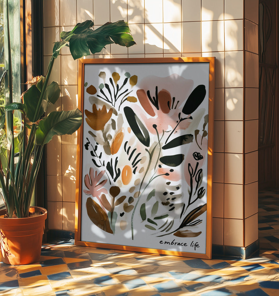 Omfavn livet | Plakater - Kunsttrykk