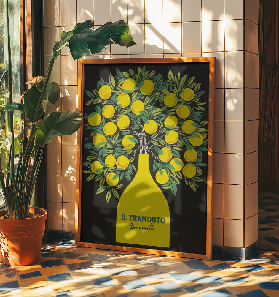 Limoncello Il Tramonto | Poster