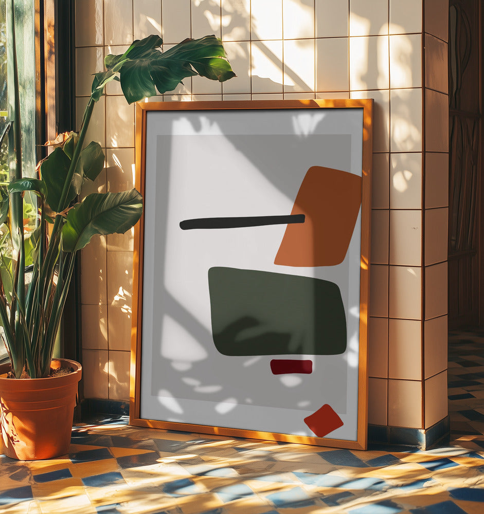 Shapes in Balance | Poster