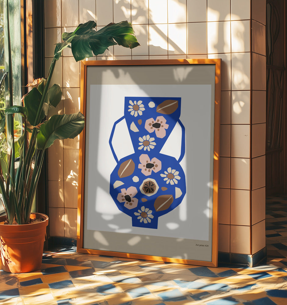 Blumenvase Harmonie | Poster