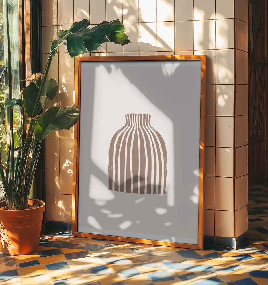 Striped Vessel | Poster