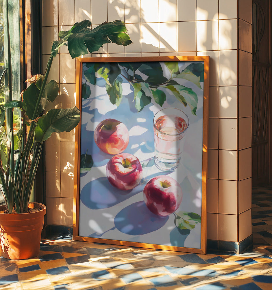 Apples &amp; Reflections | Poster
