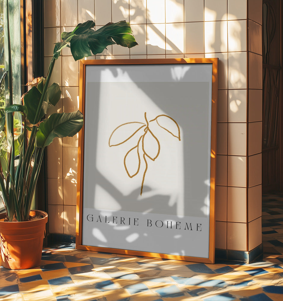 Leafy Elegance | Poster