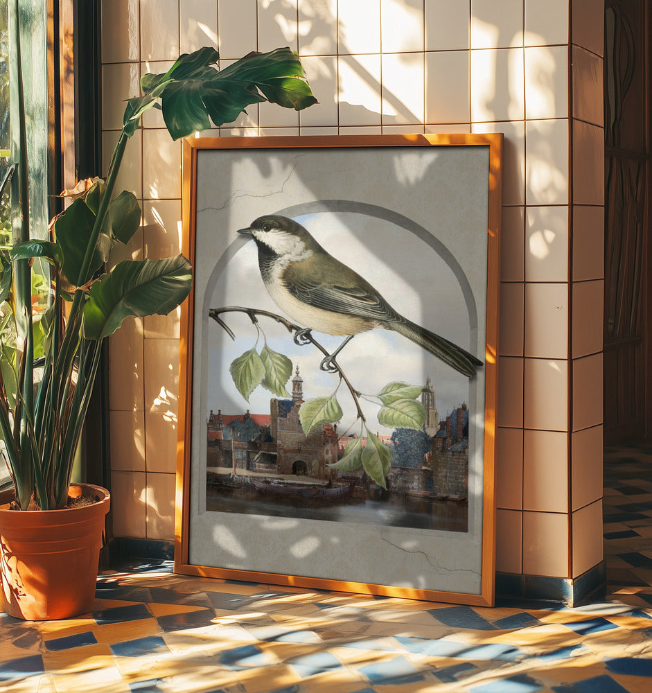 Vogelperspektive auf den Torbogen | Poster