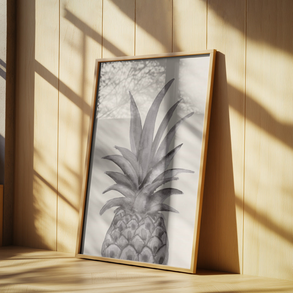 Blæk Ananas | Plakater - Kunsttryk