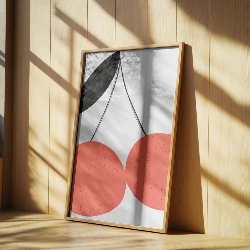 Rode kersen | Posters - Kunstdrukken
