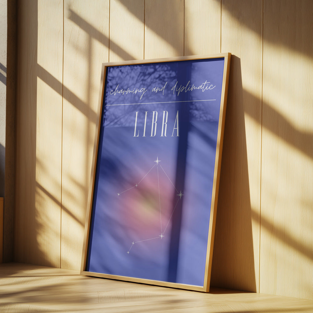 Libra Zodiac Print Art | Poster